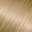 Close-up of smooth, shiny blonde hair strands.