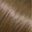 Close-up of smooth, shiny light brown hair strands.