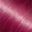 Close-up of shiny magenta-colored hair strands.
