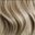Soft, wavy blonde hair with natural highlights.