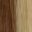 Close-up of brown and blonde hair strands.